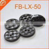 40L ABS Fake Leather Two Holes Buttons