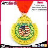 Finely Processed Soft Enamel Custom Metal Car Medal thumbnail-3