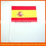 Spain National Hand Held Shaking Flags