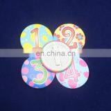 Factory price-good quanlity full color printing tinplate clip badge for decoration