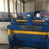 Professional Low Price Double Layer Roof Roll Forming Machine Tile Pressing Forming Machine thumbnail-5