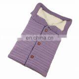 Swaddle Blankets Soft Thick Fleece Knit Baby Girls Boys Stroller Wraps Baby Accessory thumbnail-5