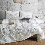 Luxury 100% Polyester Custom TWin Printed Floral Duvets Cover Set With Pillowcase thumbnail-5