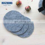 China Wholesale Die Cut Laser Cut Felt Tea Cupcoaster Christmas Decoration Felt Coaster thumbnail-6