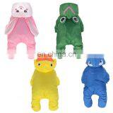Animal Design Cute Duck Frog Rabbit Shark Cosplay Waterproof Raincoat for Dog thumbnail-4