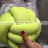 Knot Ball Plush Throw Pillow - Home Decor thumbnail-1