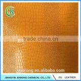 Crocodile Grain Artificial PU Leather Fabric for Bags thumbnail-5
