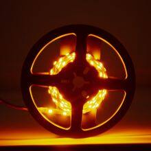 60leds/m Ordinary LED Strip Yellow 2835 12V 24V Flexible LED Light Strip