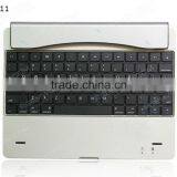 Bluetooth Keyboard for IPad2/3/4,silver Ultra Thin Bluetooth Keyboard Case With Magnetic Slot