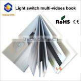 Christmas Promotional Gifts Video Brochure Lcd Video Greeting Card With Multiple Buttons to Control Different Videos thumbnail-1