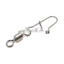 20PCS/Lot Connector Barrel Swivels Rolling Swivels With T Shape Snap Fish Fishing Tackle Fishing Swivel Pesca Accessory thumbnail-4