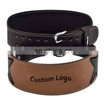Bodybuilding Weight Lifting Gym Fitness Leather Belts Gym Training Weightlifting Leather Belts thumbnail-1