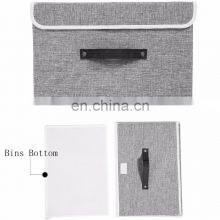 Handles Storage Basket Needs Containers Organizer With Removable Dividers thumbnail-3