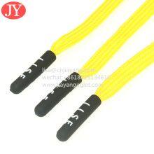 Soft Silicone Plastic Aglet Flat Cotton Drawstring With Silicone Shoe Lace Buckle Shoelace Aglet thumbnail-4