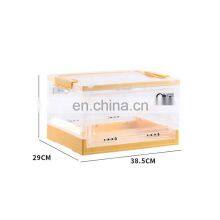 Collapsible Multipurpose Plastic Storage Box Foldable Clothes Organizer