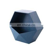 Hexagon Shape ABS Wall Shelf Wall Mount Rack Bathroom Shelf Organizer