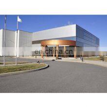 China Prefabricated Steel Structure Prefab House School Hall Construction Building