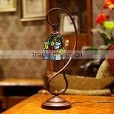 wholesale led reading table lamps indoor lighting Stained Glass Tiffany Style Table Desk Lamp