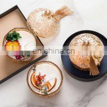 Customized Box Luxury Gift Box Private Label Room Fragrance Multi Scents Cotton Wood Wick Dried Flower Soy Wax Luxury Candles