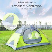 Winter Backpacking Tent 2 Person Aluminum Pole Lightweight Camping Tent Double Layer Portable Handbag for Hiking Travelling thumbnail-3