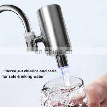 Germs Removal Nano Silver Ion Faucet Water Filters Kitchen Faucet Water Filter Tap Water Purifier With UV Light thumbnail-3