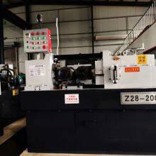 Z28-200 flat die bolt thread rolling machine for ACME