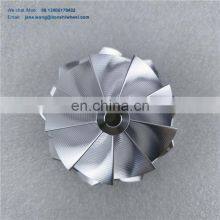 G30-770 Reverse Rotation 880694-5002S Point Milling Billet Wheel G30 770 880694 for Performance Turbo thumbnail-1