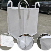 500kg 1000kg 1500kg Flexible U Panel FIBC Baffle Jumbo Bag Bulk Bag Of Coal Gravel Sand 1 Tonne Big Bag thumbnail-1