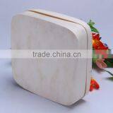 2016 Wholesale Poplar Bark Green Safety Soft Wood Food Box Fast Food Box thumbnail-4