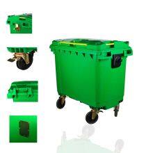 Large Capacity Plastic 50L Garbage Bin Garbage Can Dustbin Thickened Hot Sale HDPE thumbnail-1