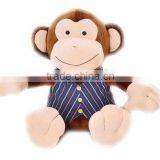 Dressing Cloth Plush Monkey Toy Wholesale