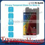 Tempered Glass Screen Protector Privacy Anti Spy For Moto G thumbnail-1