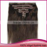 Best Selling Unprocessed Brazilian Virgin Human Hair Clip In Hair Extension thumbnail-4