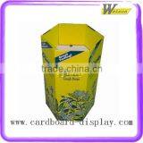 Hot Sale Advertising Cardboard Paper Dump Bins for Waterproof Nylon Small Cosmetic Bags