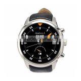 X5 Amoled Screen 1.4" Dual Bluetooth 2.1/4.0 Android 4.4 OS MTK6572 Low Cost 3G Smartwatch