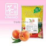 Wholesale Taiwan Supplier Peach Instant Fruit Flavoured Milk Powder