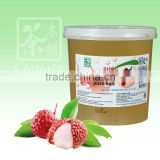 Wholesale Bubble Tea Ingredients Lychee Taiwan Popping Boba
