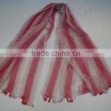 100% Rayon Knit Fashion Summer Scarf thumbnail-2