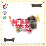 Louis Checkerboard Rain Hat Dog Coat thumbnail-1