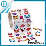 Waterproof Shampoo Bottle Adhesive Sticker Roll Bottle Label Sticker Nose & Mouth Roll Stickers