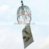Glass Bell Wind Chime With Glass Tube