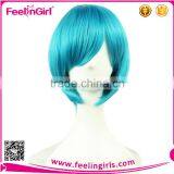 Fashionable U Part Front Lace Short Wig Cosplay Wholesale Quality Choice thumbnail-1