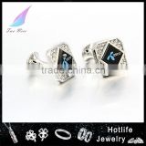 fathers day wholesale gifts wholesale mens accessories stainless steel branded cufflinks