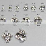 White Clear 1440pieces/bag Sharp Bottom Non Hotfix Glue on Rhinestones Shining Nail Art Crystal thumbnail-2