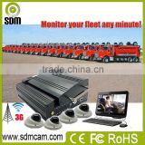 Newest GPS tracking 4ch gsm gps vehicle dvr Built-in Heater