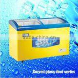 SD-358Y Ice Cream Open Top Refrigerator Top Glass Door Portable Mini Freezer thumbnail-2