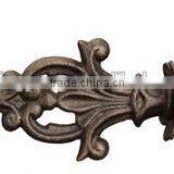 1 1/4 In. Metal Drapery Curtain Rod Finial - Spear Pair - Set of 2 (Bronze) thumbnail-1