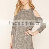 High Quality Knit Type Casual Dress With Fashion Design thumbnail-2