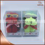 Hot sell party promotion gift dog towels box packing