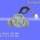 DN15 G1/2" Rate 1~30L/min Hall Magnetic Plastic Trasonic Water Flow Sensor for Pump